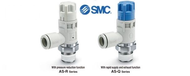 Regulador de caudal AS-R_AS-Q de SMC