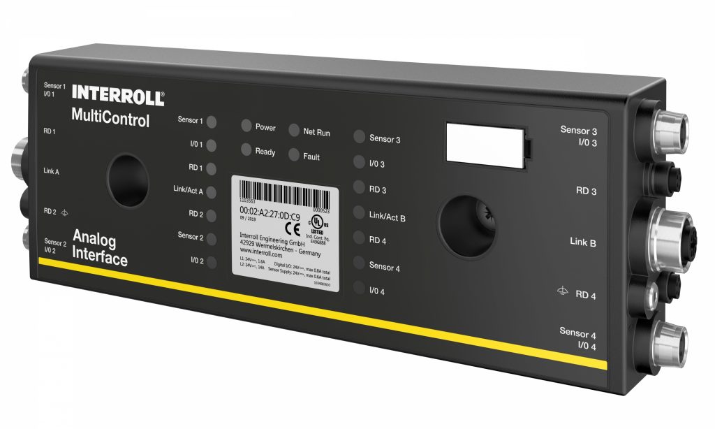 Multicontrol de Interroll: un sistema de control con funciones avanzadas