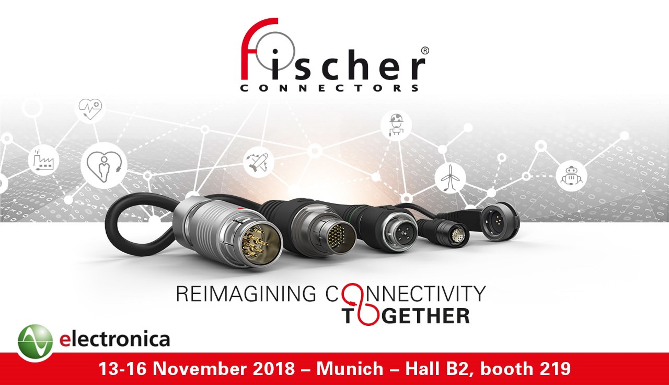 Fischer Connectors: conectividad con asociaciones tecnológicas revolucionarias