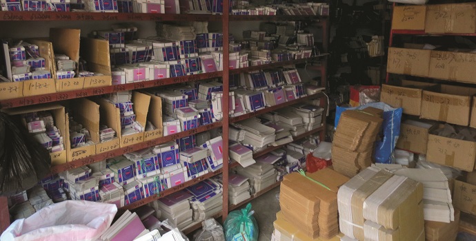 NSK contra la falsificación: incautación en China de embalajes falsos de rodamientos