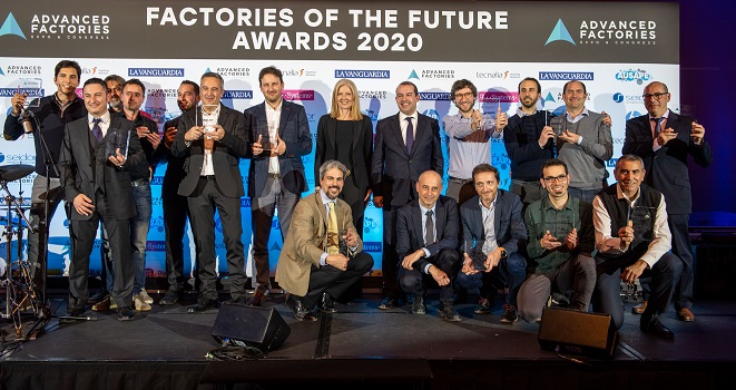 Advanced Factories premia la innovación en la industria con los Factories of the Future Awards 2021
