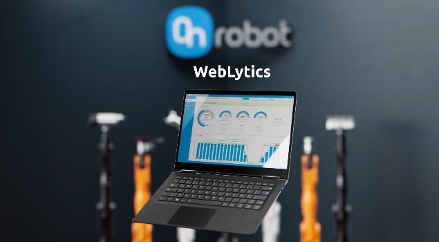 OnRobot lanza WebLytics, el software para aplicaciones colaborativas