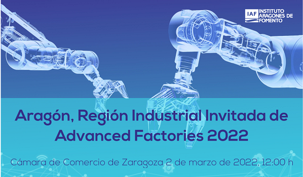Jornada sobre automatización industrial en Zaragoza organizado por Advanced Factories 2022