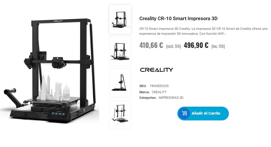Creality CR-10 Smart, una de las impresoras 3D Creality más impresionantes