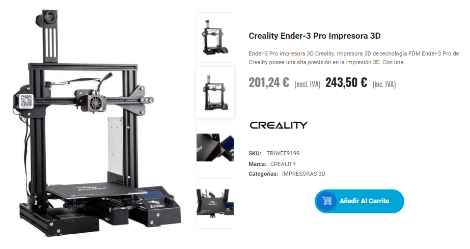 Ender-3 Pro es una de las impresoras 3D Creality con mayor precisión