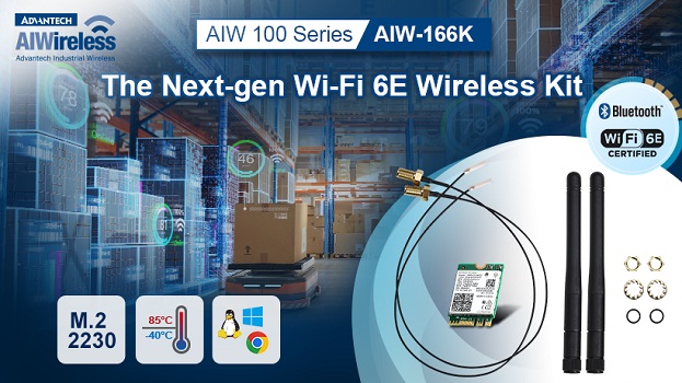 El dispositivo AIW-166K 6E de Advantech acelera la innovación en redes de vanguardia