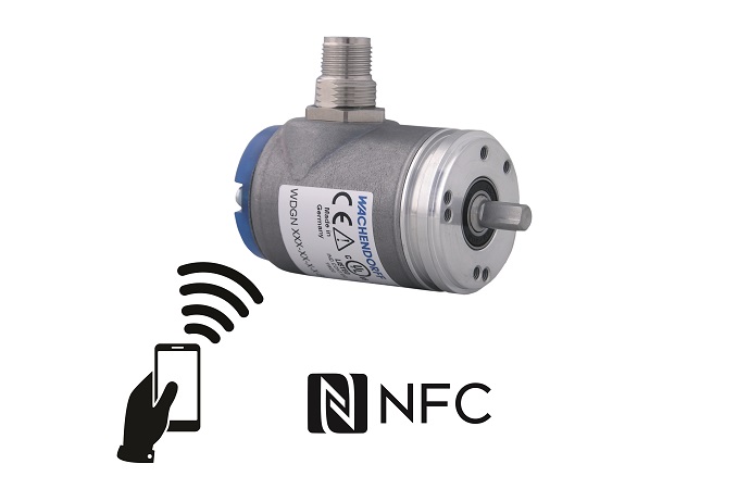 Encoder Wachendorff configurable mediante NFC